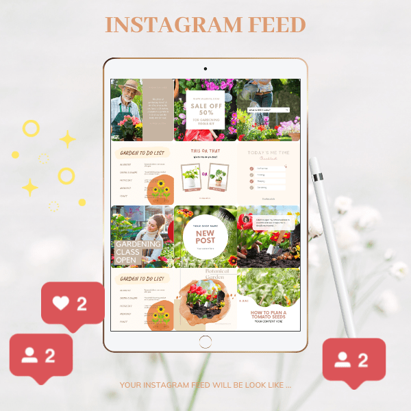 Garden Instagram Templates